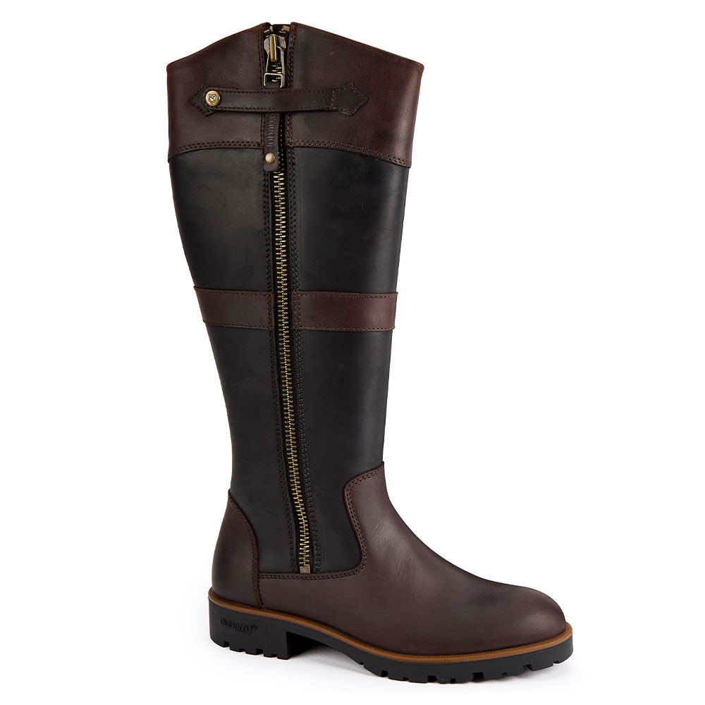 Dameslaars Roundstone Black/Brown