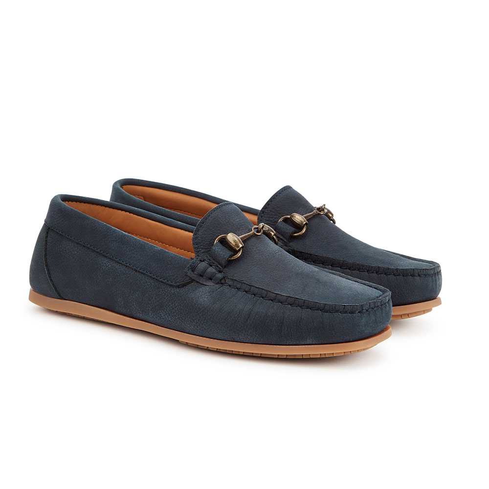 Damesschoen Tasmania in de kleur navy.