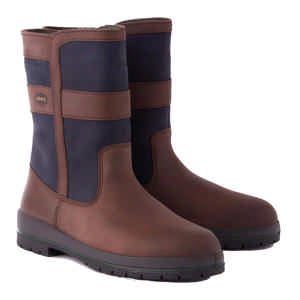 Enkellaars Roscommon Navy/ Brown