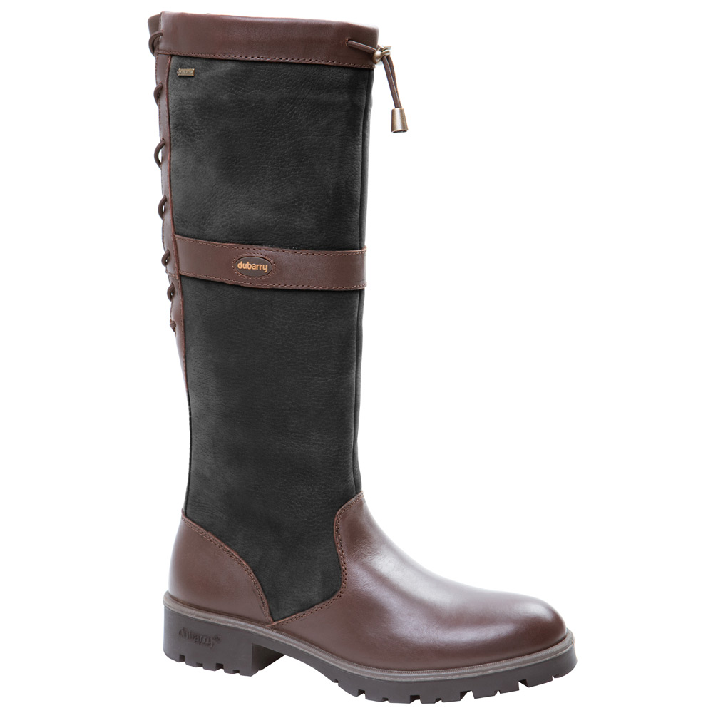 Glanmire kniehoge dameslaars Black/Brown