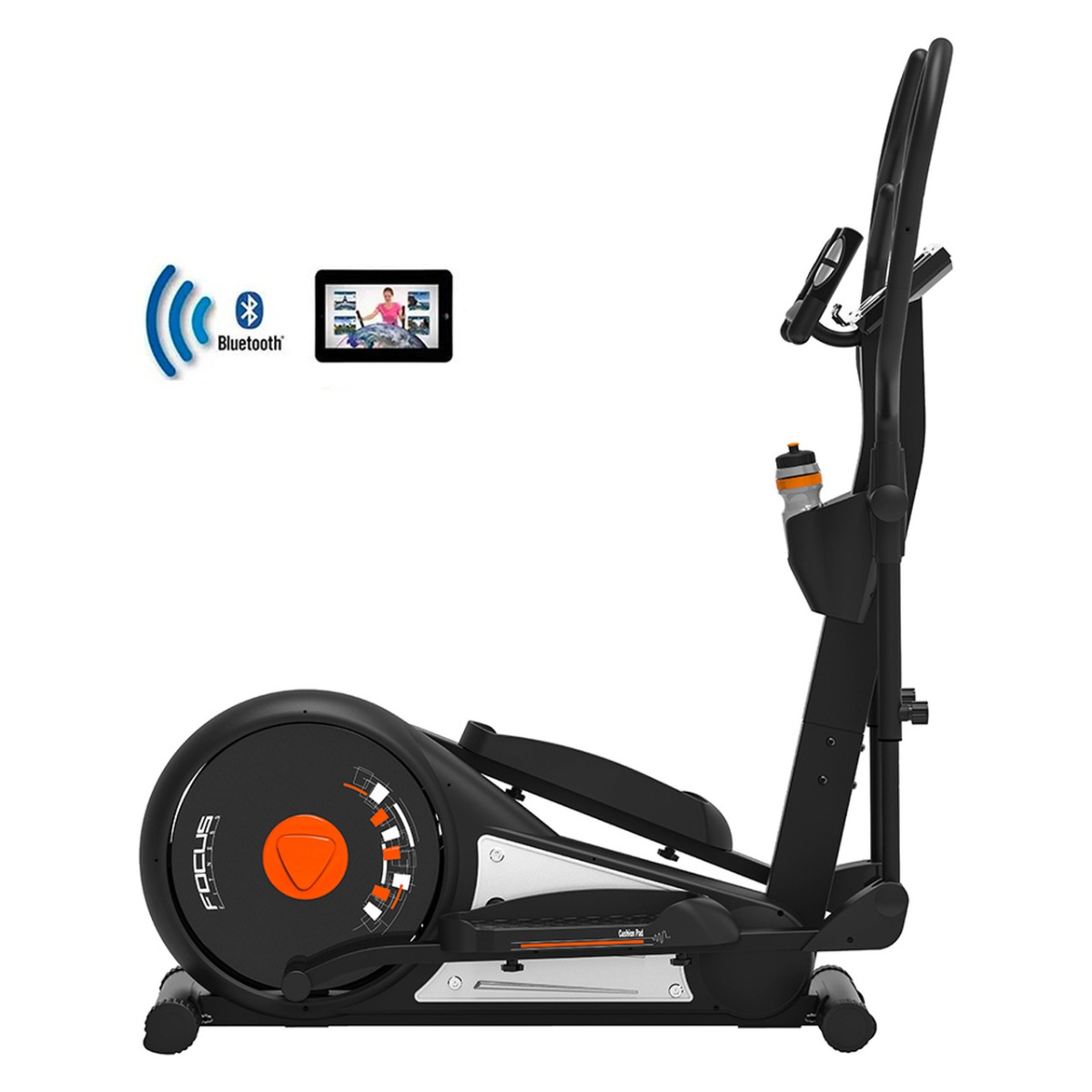 Crosstrainer Focus Fitness Fox 5 iPlus: compact en geavanceerd.