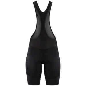 Craft Essence Bib Shorts, zwarte damesfietsbroek.