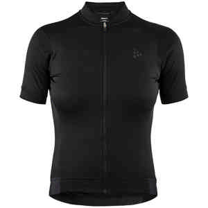 Fietsshirt XL dames, zwart.