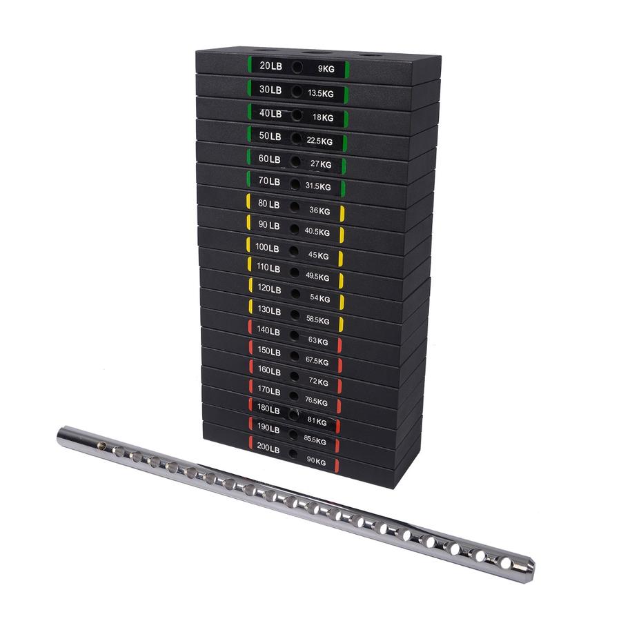 Powertec Weight Stack set 190 lbs