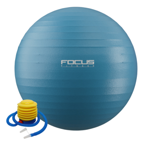 Gym Bal 75 cm, incl. voetpomp.