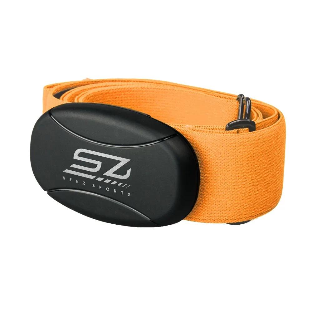 Senz Sports 5Hz Hartslagmeter, oranje.