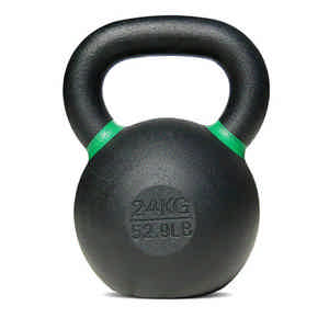 Gepoedercoat 24 kg kettlebell Bodytrading.