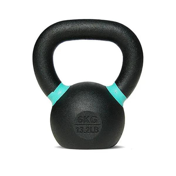 Gepoedercoate Kettlebell Bodytrading, 6 kg.