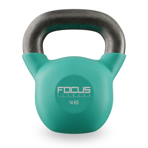 Kettlebell 14 kg Groen.