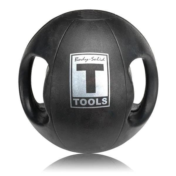 Medicine Ball - Body-Solid Dual Grip 20 LB - 9,0 kg