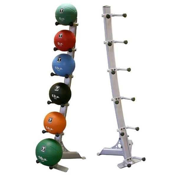 Opbergsysteem voor Medicine Balls.