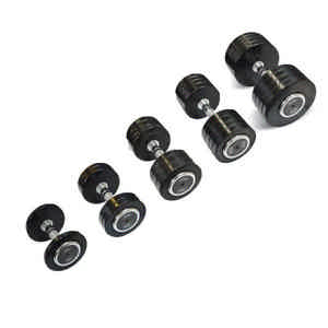 Rubberen dumbbells 12 kg.