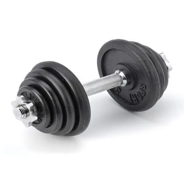 Verstelbare dumbbell 15 kg.