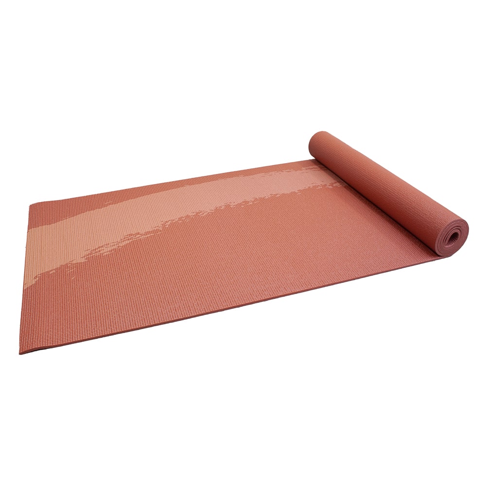 Yogamat - Senz Sports Premium - Terracotta met print