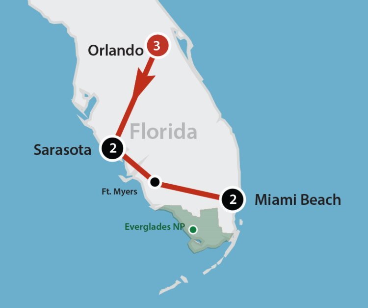 Florida Express 9 dagen.