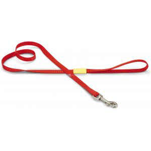 Hondenriem Uni 120cm x 15mm rood