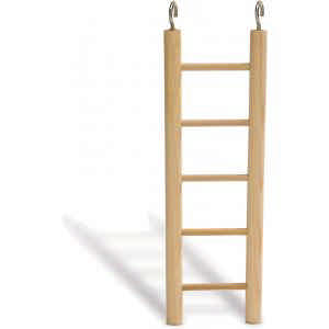Houten vogelladder 24 cm met 5 treden