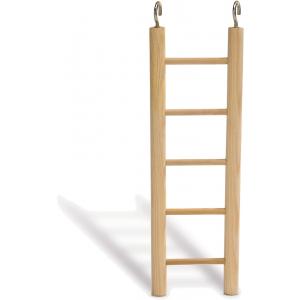 Houten vogelladder 28 cm, 6 treden.