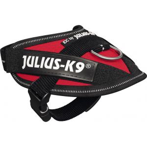 Julius-K9 IDC-Powertuig Baby 29-36cm rood