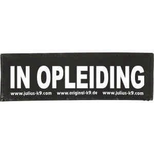 Julius K9 opleiding label 11 x 3 cm.