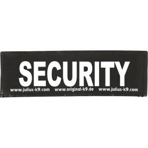 Julius K9 label Security, 16x5 cm.