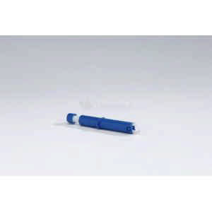 Plastic tekenpincet met drukclip.