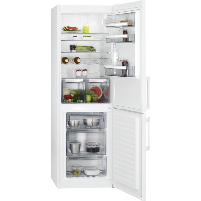 AEG 6000 serie TwinTech NoFrost Koel-vrieskast, vrijstaand, 185 cm, RCB633E6NW.