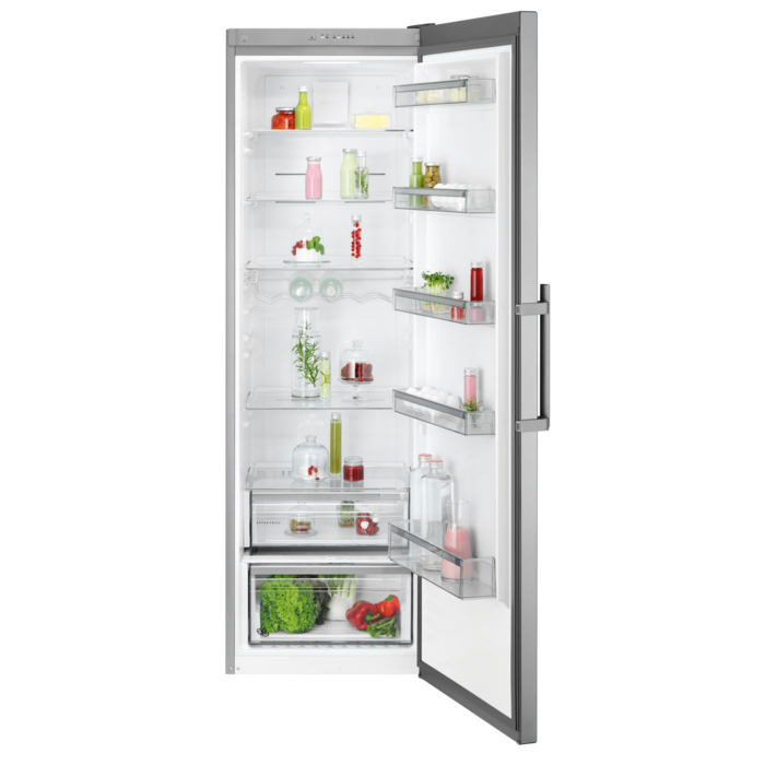 AEG Koelkast vrijstaand 186 cm vingervlekvrije inox ORK7M391DX