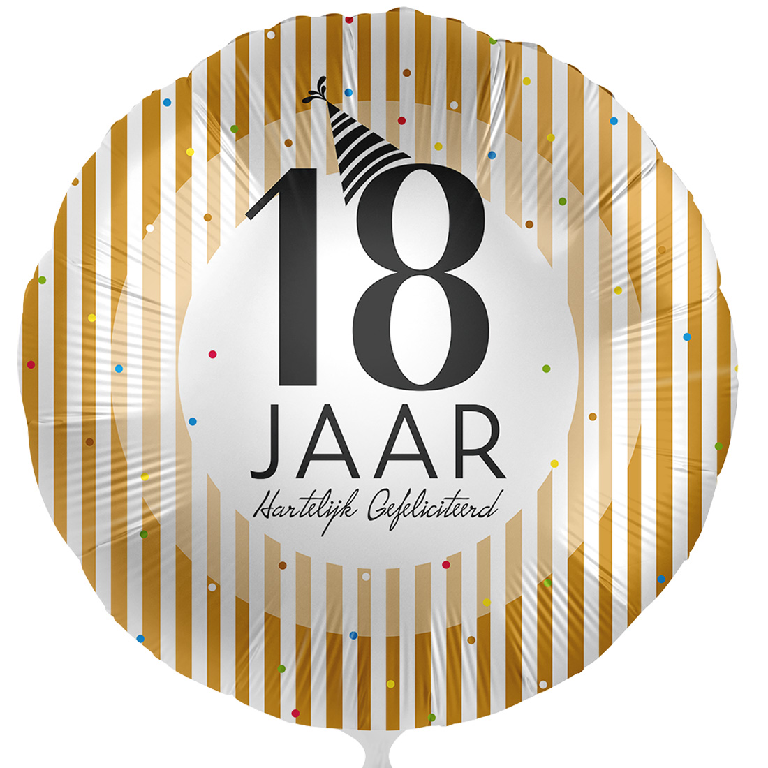 18 jaar van harte gefeliciteerd