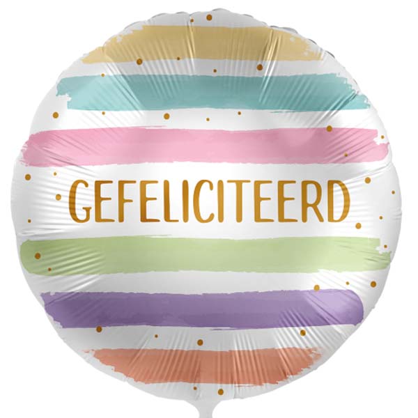 Gefeliciteerd pastel