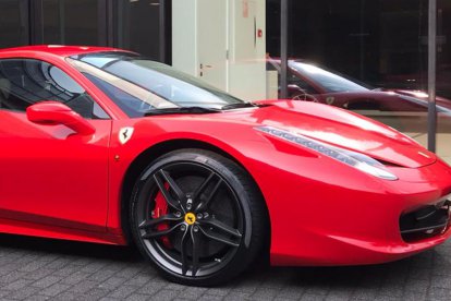 Rijden in een Ferrari 458 Italia