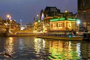 Romantische avondcruise door Amsterdam