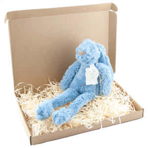 Tiny Rabbit Richie donker blauw 28cm