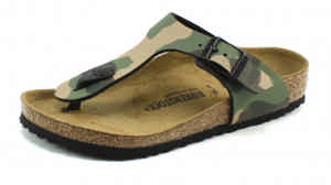 Birkenstock kinderslippers Gizeh online Olive BIR45