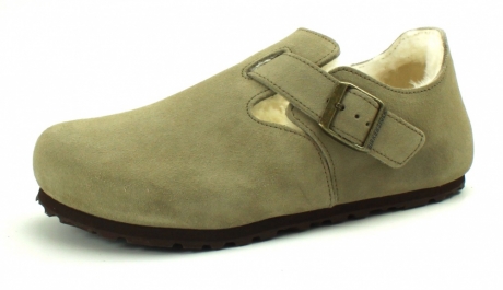 Birkenstock London Shearling taupe Taupe BIR82