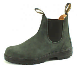 Blundstone 587 elastic sided Zwart BLU01