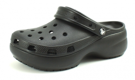 Crocs Classic platform glitter Zwart CRO17