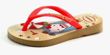 Havaianas Kids Slim Hello Kitty Beige / Khaki HAV26