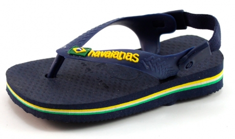 Havaianas slippers Baby Brasil logo Blauw HAV01