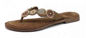 Lazamani 75.451 slipper Brique - Brons LAZ60