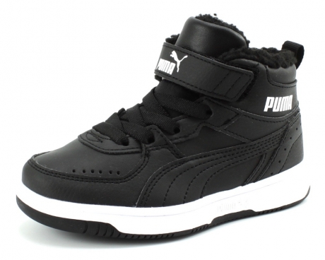 Puma Rebound Fur PS Zwart PUM88