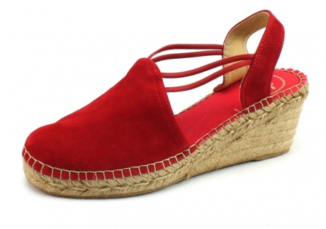 Toni Pons espadrilles Tremp Rood TON46