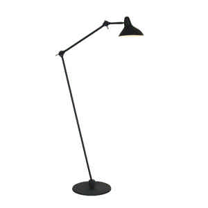 Anne Light & home Vloerlamp anne kasket 2691zw zwart