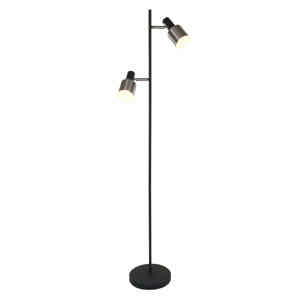 Anne Light & home Vloerlamp fjorgard 1702zw zwart