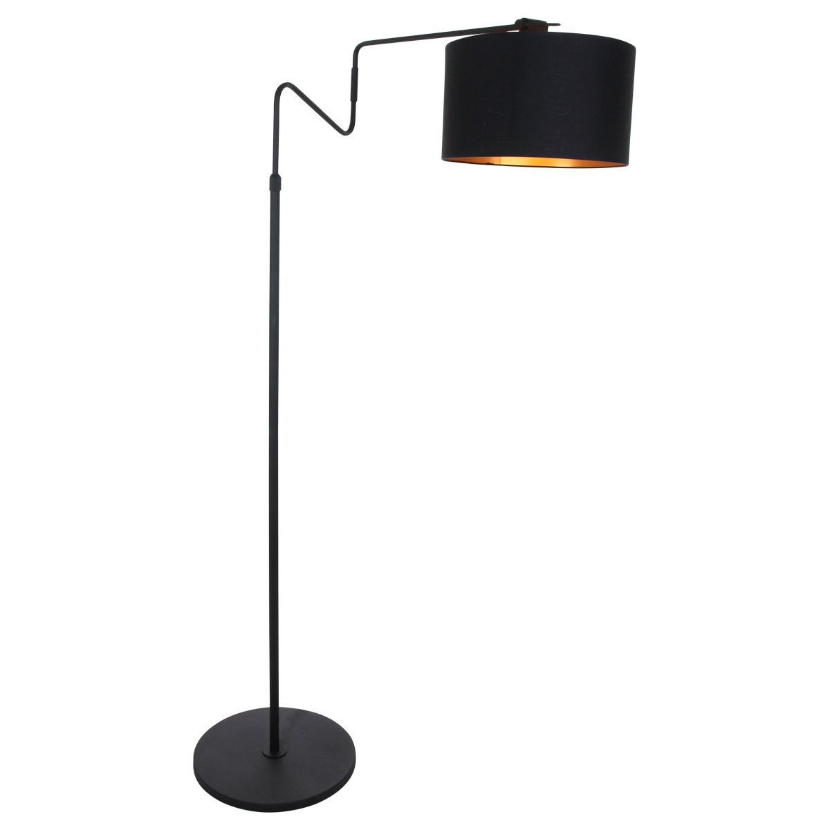 Anne Light vloerlamp zwart.