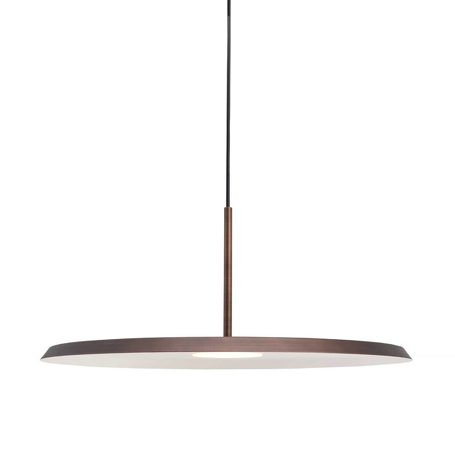 Artdelight Hanglamp Osorno Ø 35 cm koper