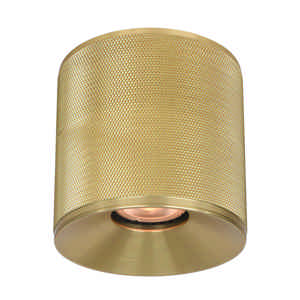 Artdelight Plafondlamp Costa 10 cm GU10 mat goud.