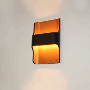 Artdelight Wandlamp Dallas zwart koper