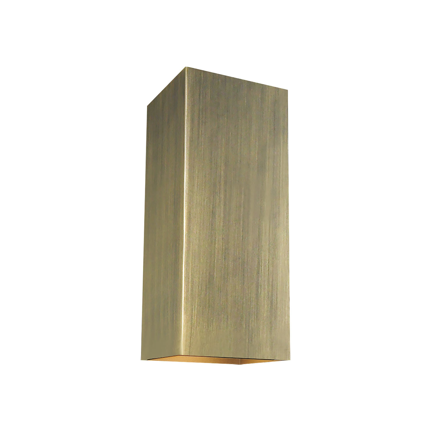 Artdelight Wandlamp Dante XL 2 lichts 24 x 10 cm antiek brons