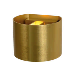 Artdelight Wandlamp Gyro B 13 cm mat goud